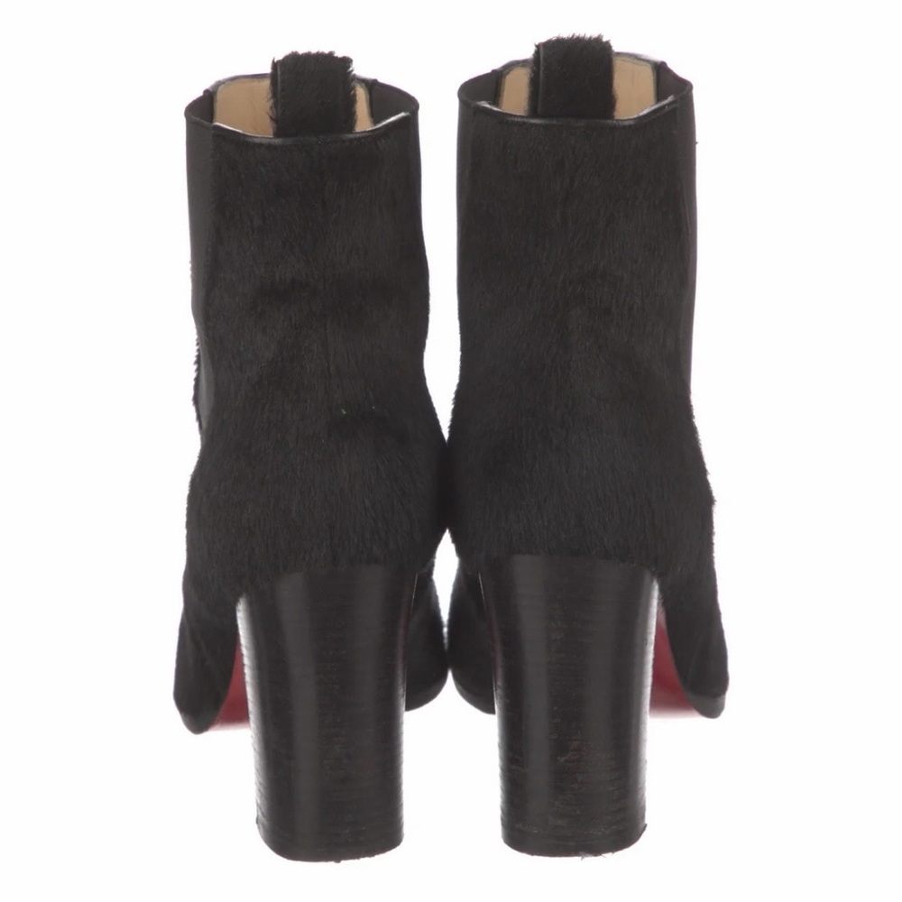 Christian Louboutin Black Heeled Boots